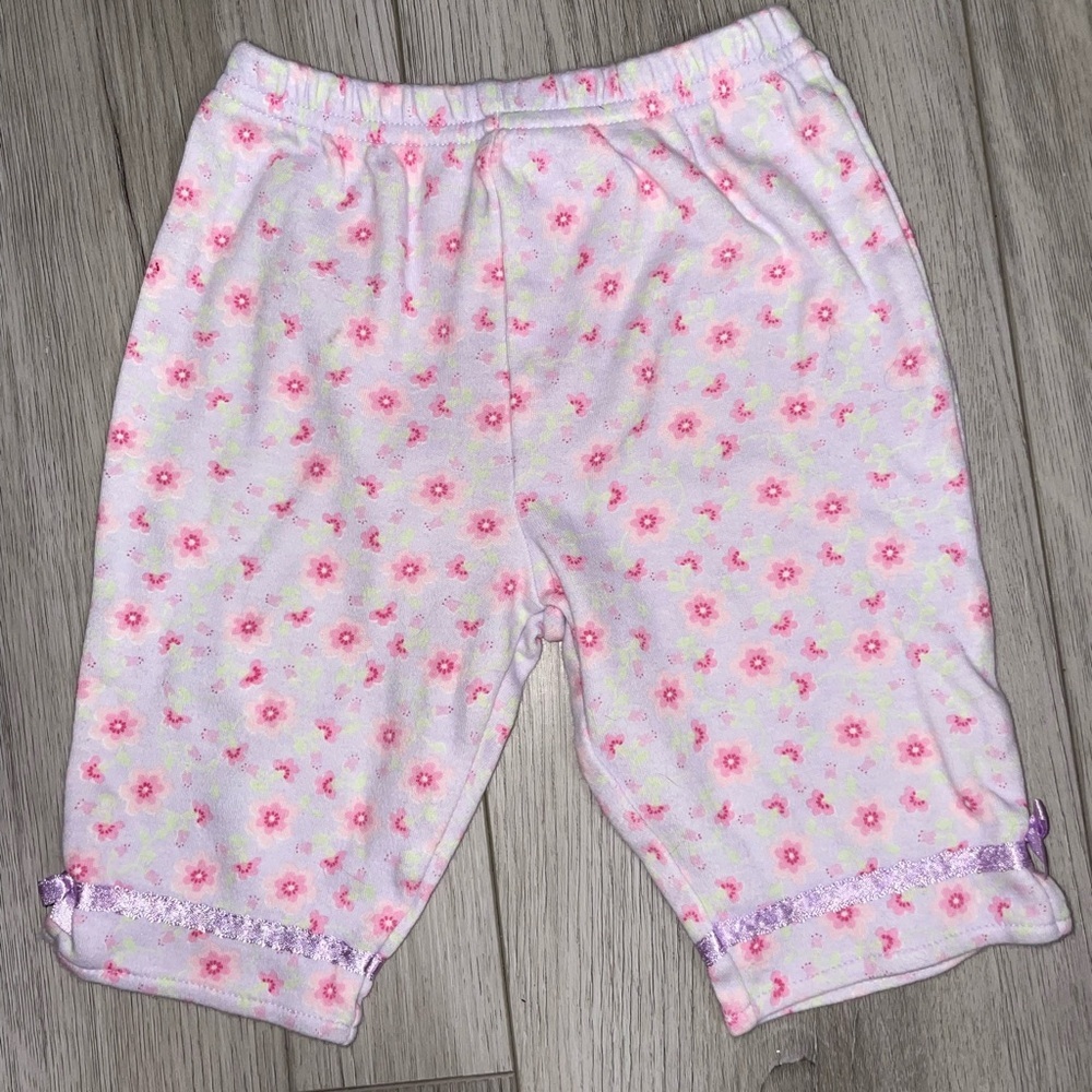 5/$15 Floral Kids Pajama Pants 100% Cotton
